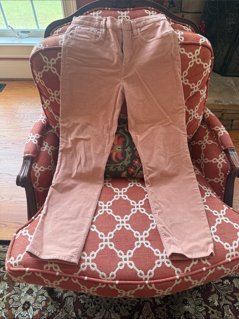 J. Crew Blush Pink Skinny Jeans